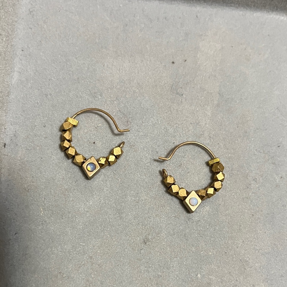 Elegant Gold Hoop Earrings